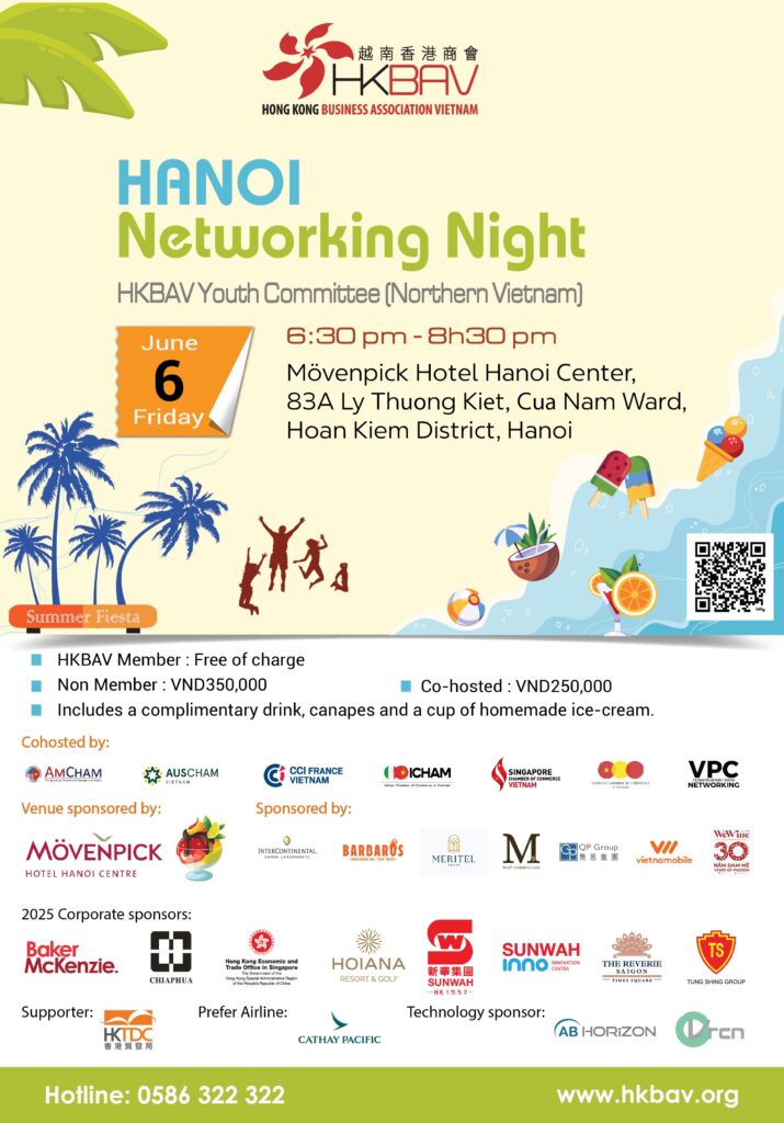 HKBAV YOUTH COMMITTEE (NORTHERN VIETNAM) – SUMMER FIESTA HANOI NETWORKING NIGHT
